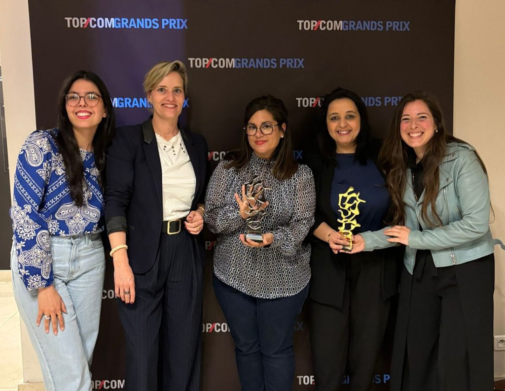 POINT.P prix argent communication interne TOP COM